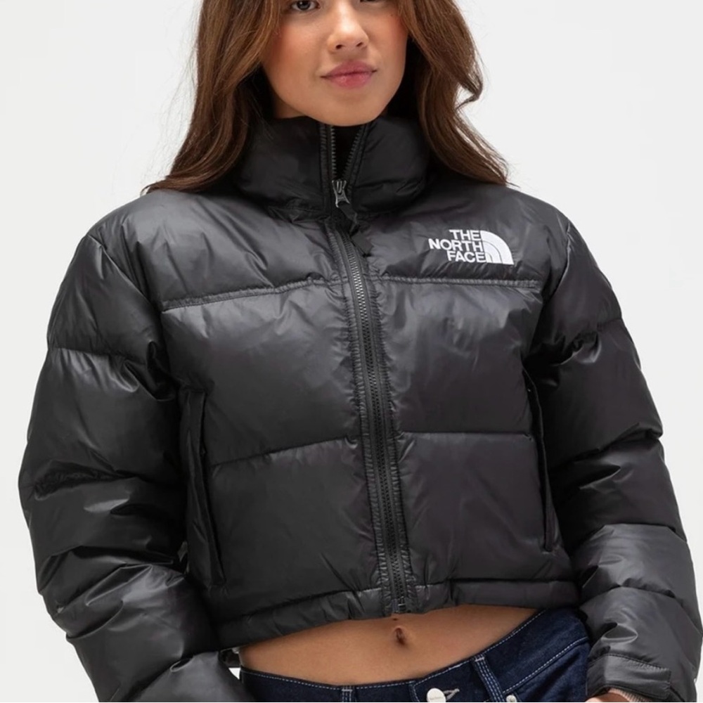 North face crop jacket
